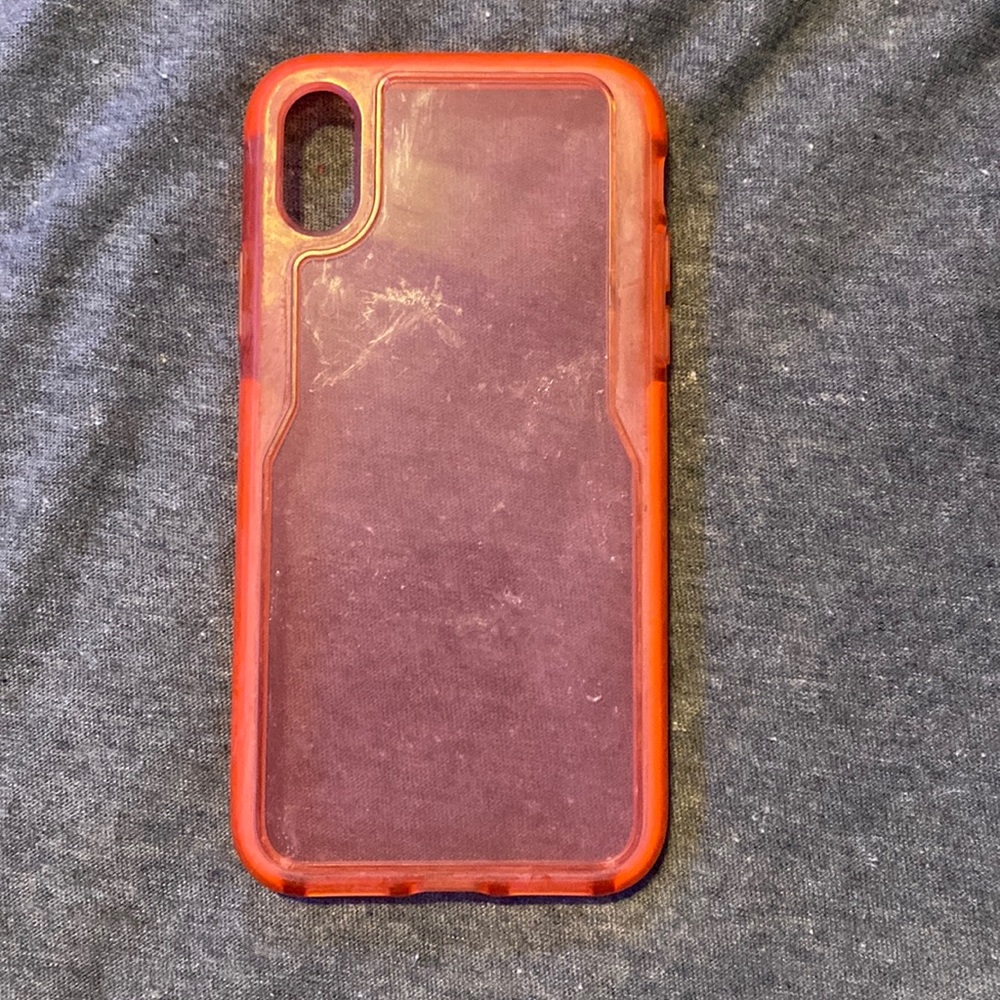 Red iPhone X Case